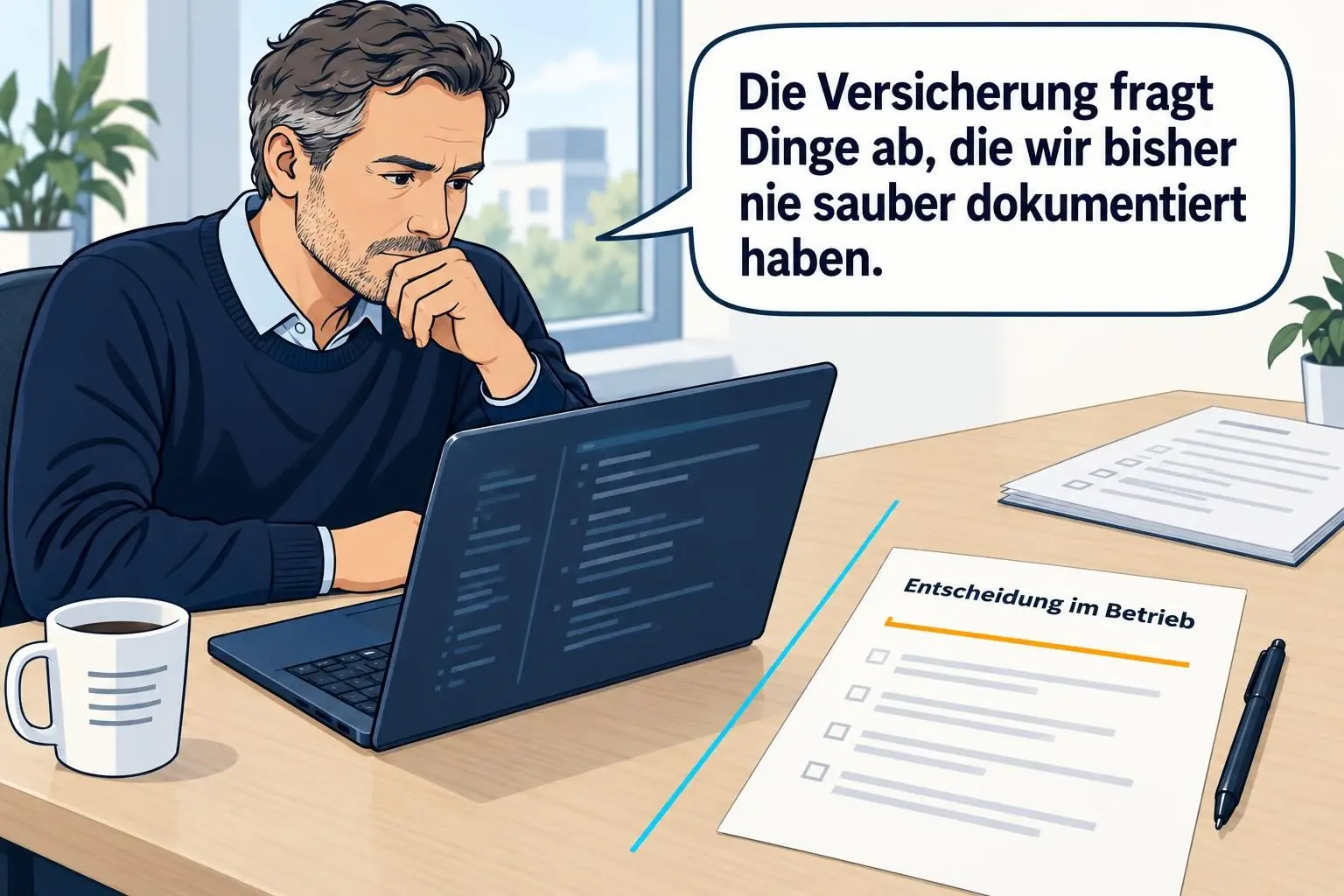 Cyberversicherung: Was vor der Police im Betrieb zu klären ist